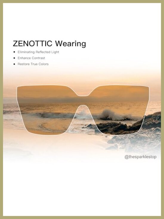 Oversized Polarized Square Sunglasses Women UV400 Acetate Retro main image 6
